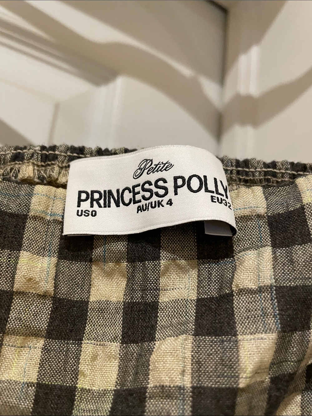 Princess Polly Old money European Summer Coquette Gingham Maxi Dress - Picture 2 of 4
